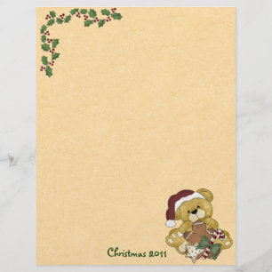 Cute Christmas Letterhead
