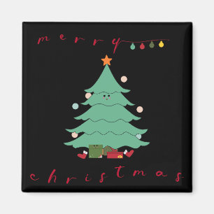 Cute Christmas Magnet   Kawaii Christmas Tree