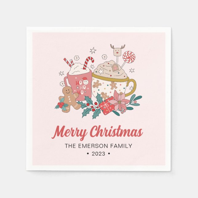 Cute Christmas Napkin (Front)