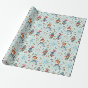Cute Christmas/New Year Tiger Wrapping Paper