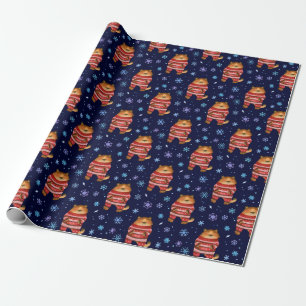 Cute Christmas/New Year Tiger Wrapping Paper