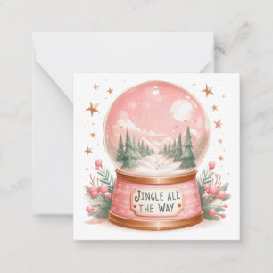 Cute Christmas Notelets Card