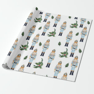 Cute Christmas Nutcracker Wrapping Paper