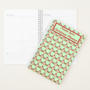 Cute Christmas Owl Personalised Planner