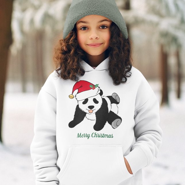 Cute Christmas Panda Bear in Santa Hat Custom Kids (Creator Uploaded)