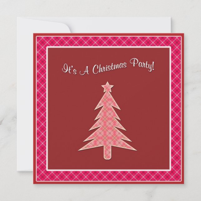 Cute Christmas Party Invitations (Front)