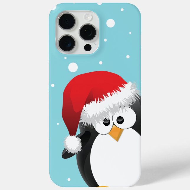Cute Christmas Penguin Case-Mate iPhone Case (Back)