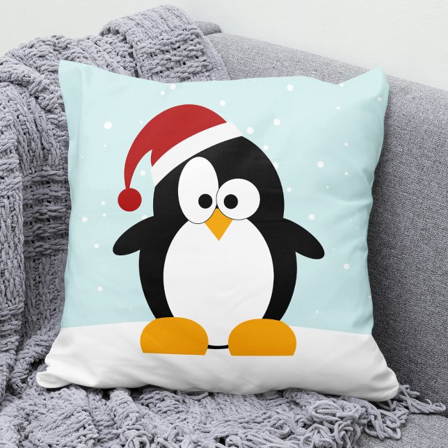 Cute Christmas Penguin Cushion (Creator Uploaded)