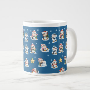 Cute Christmas Penguin Mug