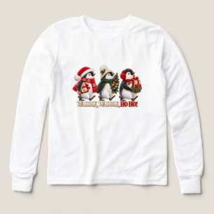 Cute Christmas Penguin Waddle Ho Ho