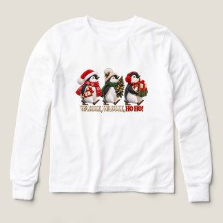 Cute Christmas Penguin Waddle Ho Ho