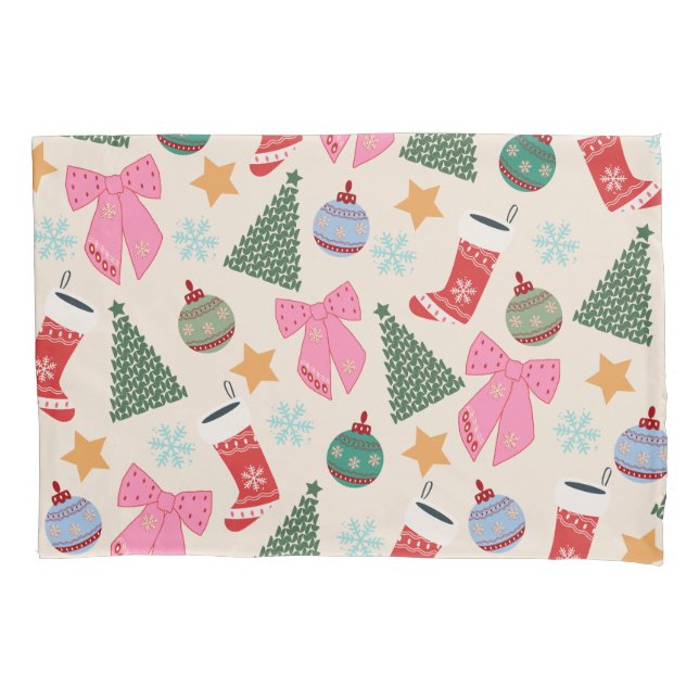 Cute Christmas Pillowcase (Front)