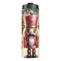 Cute Christmas Pink Nutcracker Trio