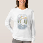 Cute Christmas polar bear. Funny winter animal T-Shirt<br><div class="desc">Cute funny Christmas polar bear T-Shirt for winter holidays.</div>
