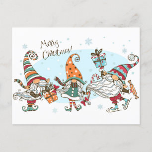 Cute Christmas Postcard