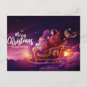 Cute Christmas Postcard