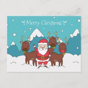 Cute Christmas Postcard