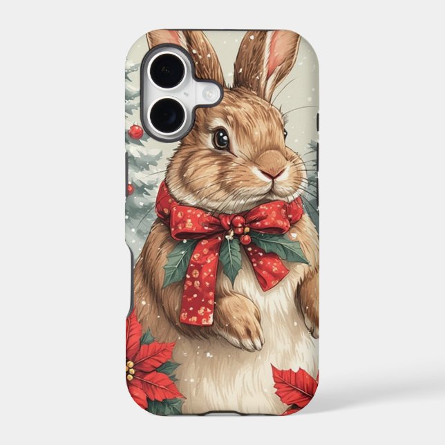 Cute Christmas Rabbit  (Back)