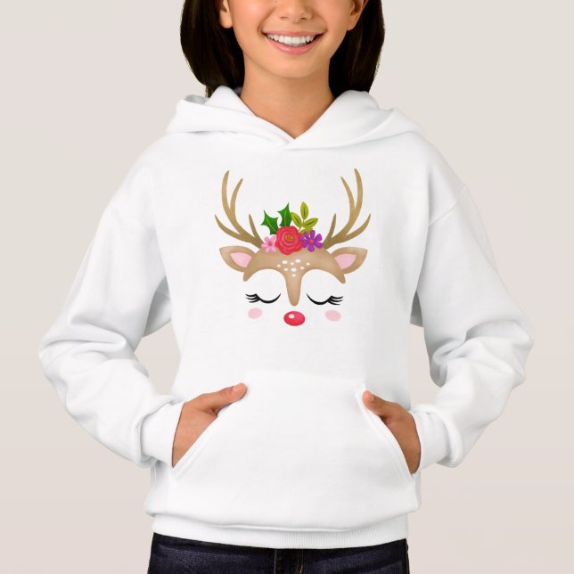Cute Christmas Reindeer (Front)