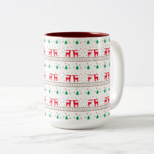 Cute Christmas Reindeer Mug