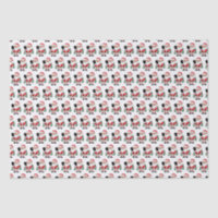 Cute Christmas Santa Claus Playing Pickleball