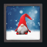 Cute Christmas Santa Snow Stars Gift Box<br><div class="desc">Cute Christmas Santa Snow Stars</div>