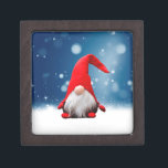 Cute Christmas Santa Snow Stars Gift Box<br><div class="desc">Cute Christmas Santa Snow Stars</div>