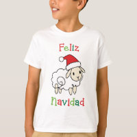 Cute Christmas Sheep – Feliz Navidad