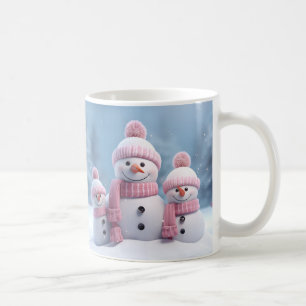 Cute Christmas Snowman Mug Cozy Winter Mug