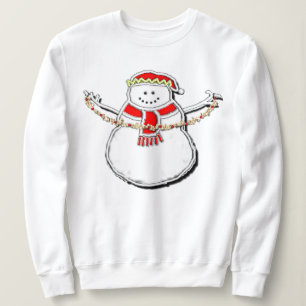 Cute Christmas Snowman Sweatshirt