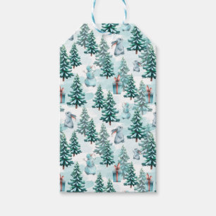 Cute Christmas Snowmen, Christmas Trees, Gifts and Gift Tags