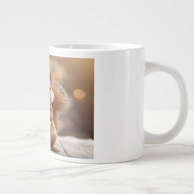 Cute Christmas Squirrel Specialty Mug (Right)