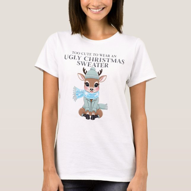 Cute Christmas T-shirt (Front)