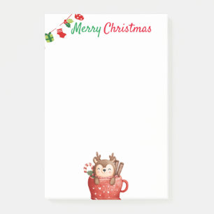 Cute Christmas theme Post-it Notes