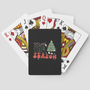 Cute Christmas, Tis The Season Playing Cards
