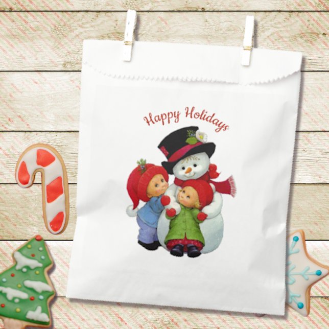 Cute Christmas Tots with Mrs Snowman Bag (Creator Uploaded)