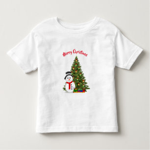 Cute Christmas Tree T-Shirt for Toddler
