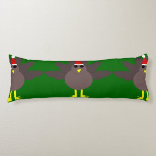 Cute Christmas Turkey Body Pillow