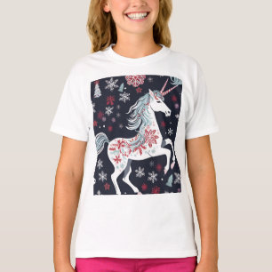 Cute Christmas Unicorn T-Shirt