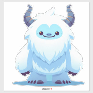 Cute Christmas/winter yeti