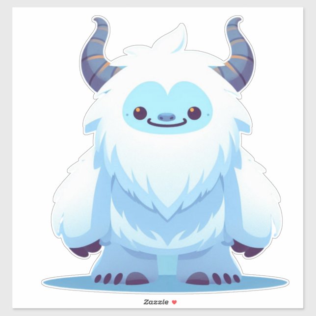 Cute Christmas/winter yeti (Sheet)