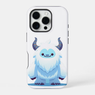 Cute Christmas/winter yeti iPhone 16 Pro Case