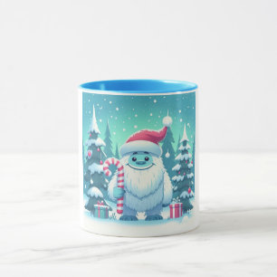 Cute Christmas/winter yeti Mug