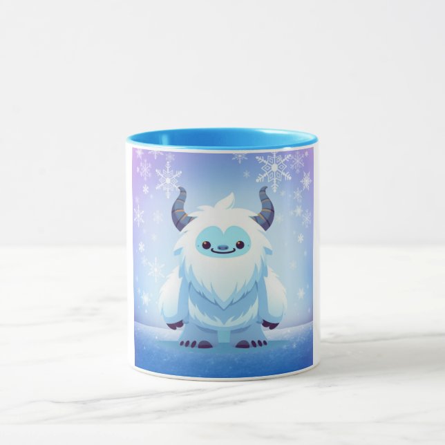 Cute Christmas/winter yeti Mug (Center)