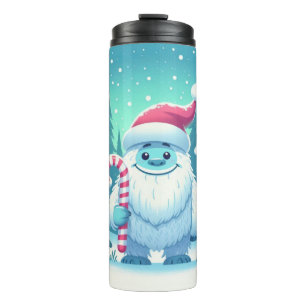 Cute Christmas/winter yeti Thermal Tumbler