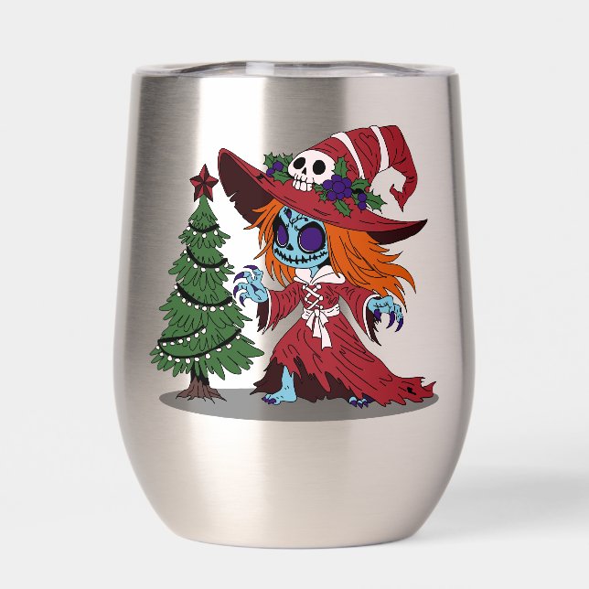 Cute Christmas Witch (Back)