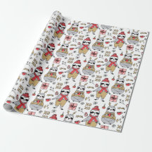 Cute Christmas Wrapping Paper