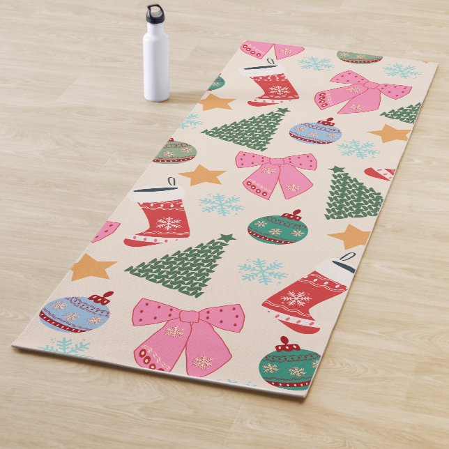 Cute Christmas Yoga Mat (In Situ)