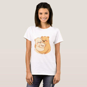 Cute Chubby Cat Women's T-Shirt  Funny Animal Gift