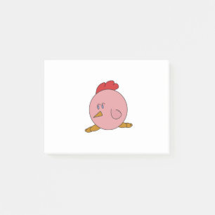 Cute Chubby Chicken Post-it Notes